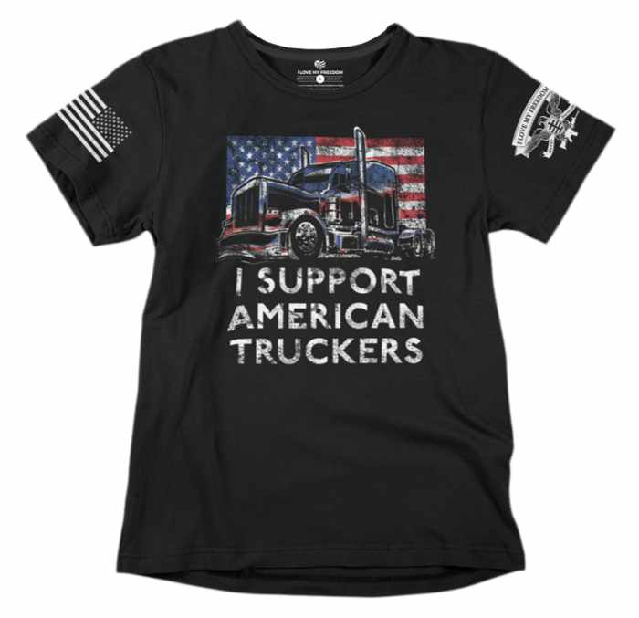 I Support American Truckers T-Shirt