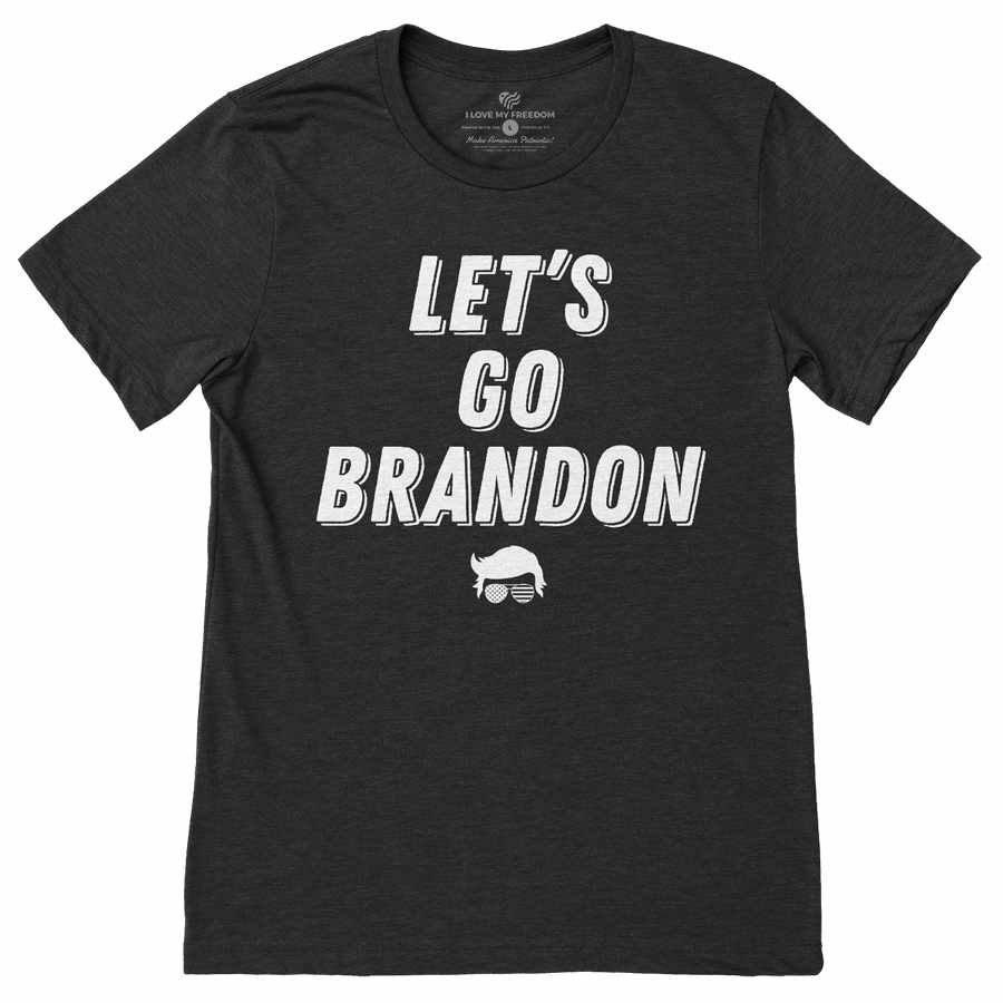 Let's Go Brandon T-Shirt Dark