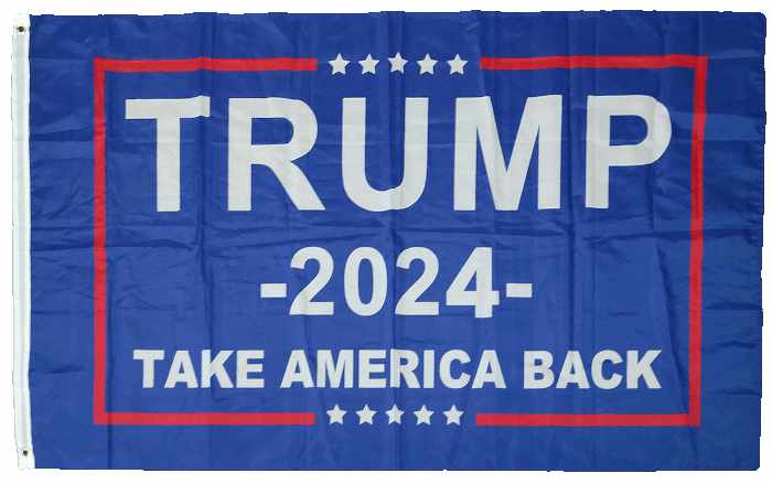 Free Tump 2024 Flag Take America Back